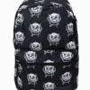 Motorhead Repeat Print Black and White Backpack