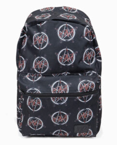 Slayer Repeat Print Black Backpack