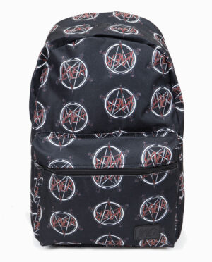 Slayer Repeat Print Black Backpack