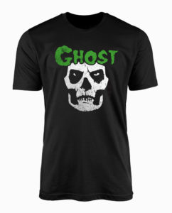 Ghost Misfits Tribute Black T-Shirt