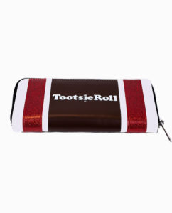 Tootsie Roll Glitter Coin Purse Wallet