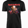 Iron Maiden Crossed Flags T-Shirt Main Image
