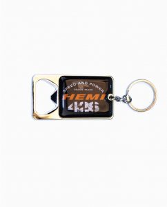 Mopar Hemi 426 Speed and Power Bottle Opener Keychain