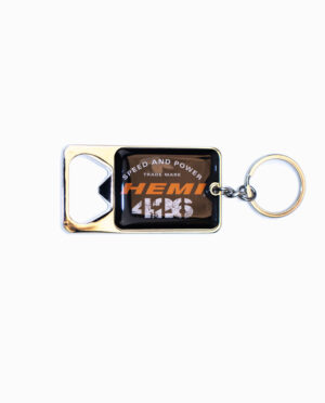 Mopar Hemi 426 Speed and Power Bottle Opener Keychain