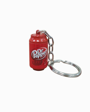 Dr Pepper Mini Soda Can Keychain
