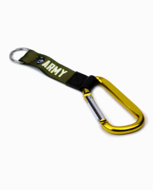 ARMY Carabiner Clip Keychain