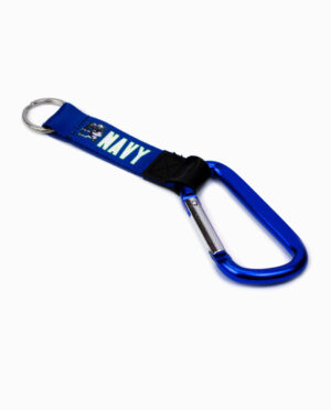 NAVY Carabiner Clip Keychain