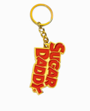 Sugar Daddy Logo Keychain