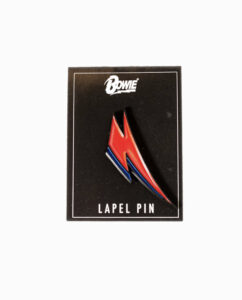 David Bowie Bolt Lapel Pin