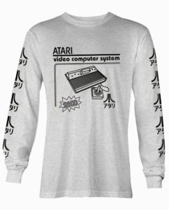 Atari 2600 Kanji Long Sleeve T-Shirt