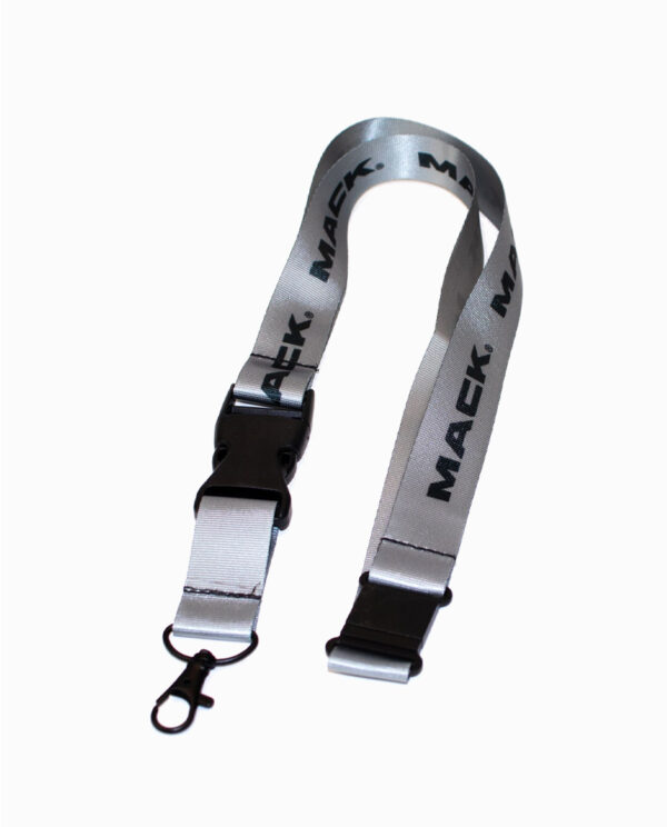 Mack Truck Silver Lanyard