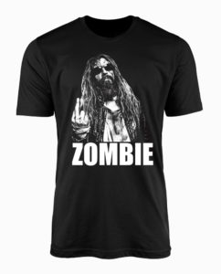 Rob Zombie No Fucks Given Black T-Shirt