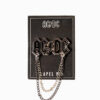 AC/DC Silver Chain Logo Lapel Pin
