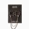AC/DC Silver Chain Logo Lapel Pin