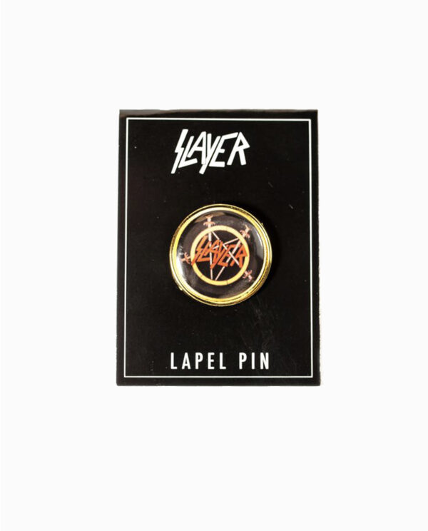 Slayer Pentagram Lapel Pin