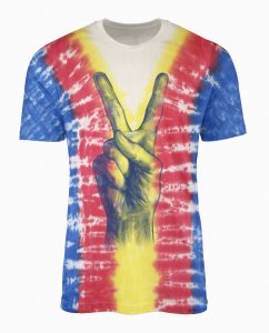 Peace Sign Tie-Dye T-Shirt