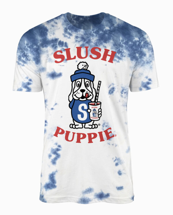 Slush Puppie White-Blue Wash T-Shirt