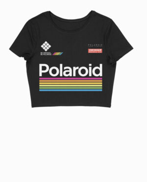 Polaroid Swinger Model 20 Crop Top T-Shirt