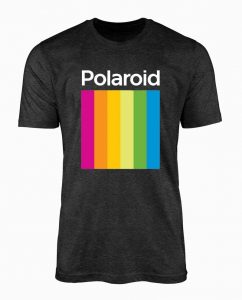 Polaroid Stripe Logo T-Shirt