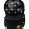 Five Finger Death Punch 5FDP Black and Gold Studded Backpack