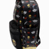 Five Finger Death Punch 5FDP Black and Gold Studded Backpack