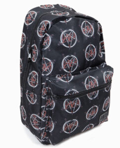 Slayer Repeat Print Black Backpack