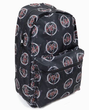 Slayer Repeat Print Black Backpack