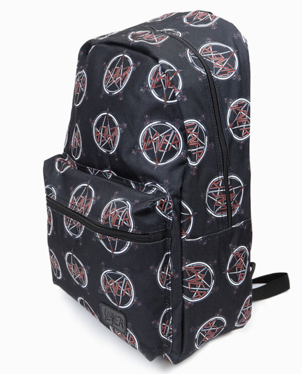 Slayer Repeat Print Black Backpack