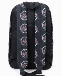 Slayer Repeat Print Black Backpack