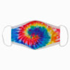 Tie dye face mask main image