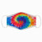 Tie dye face mask main image