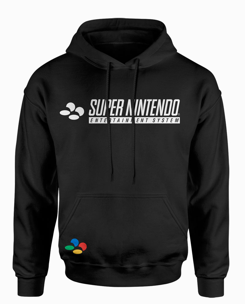 super nintendo entertainment system hoodie