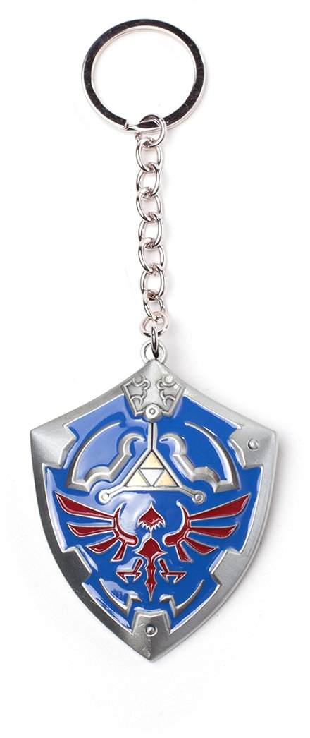 Zelda - Hylian Shield 3D Metal Keychain