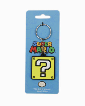 Nintendo - ? Block Rubber Keychain