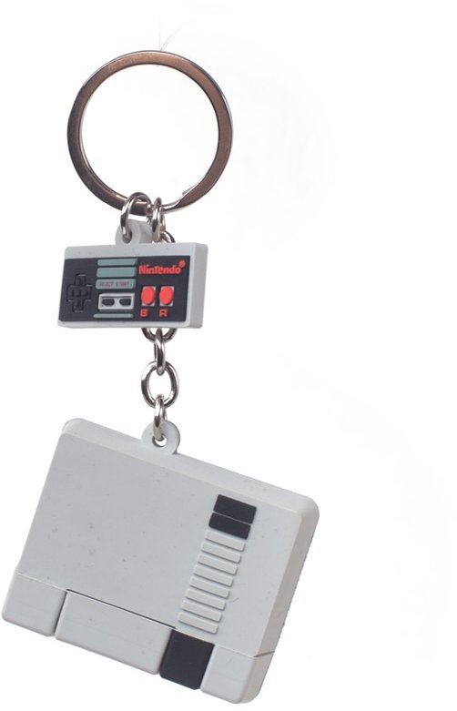 Nintendo - NES 3D Rubber Keychain
