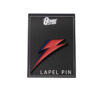 David Bowie lapel pin
