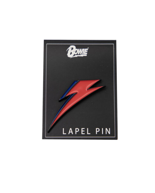 David Bowie lapel pin