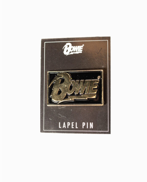 David Bowie Rectangle Bowie Lapel Pin