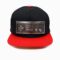 Nintendo NES Controller Metal Plate Black and Red Snapback