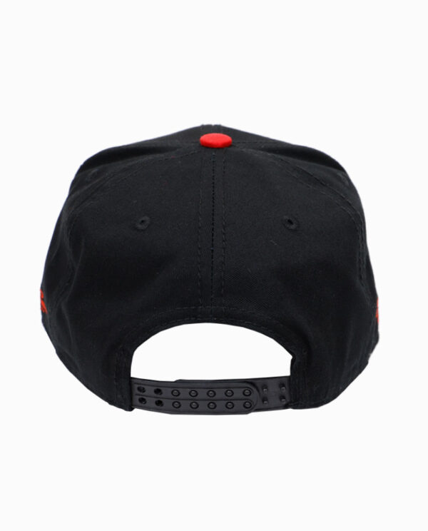 Nintendo NES Controller Metal Plate Black and Red Snapback
