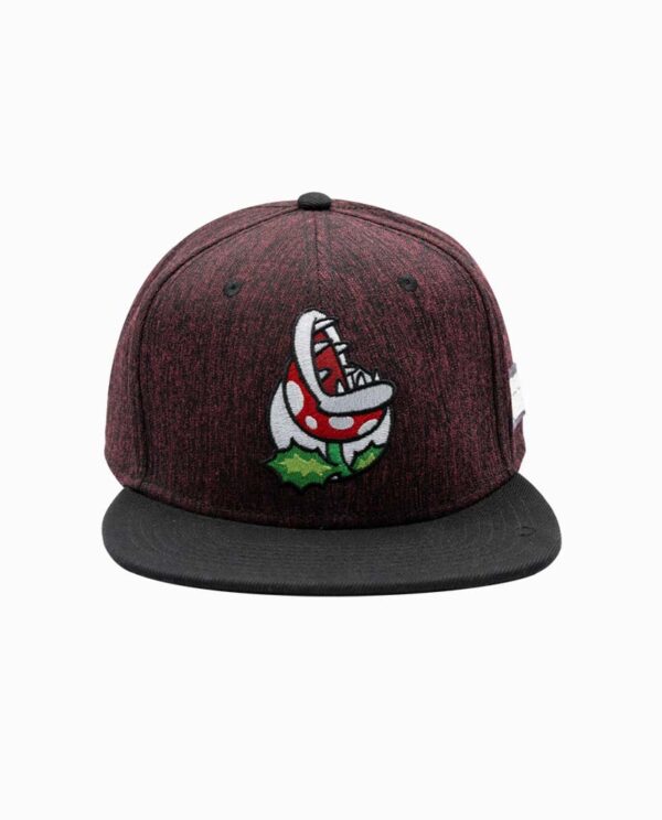 Nintendo Super Mario Piranha Snapback Hat Main Image