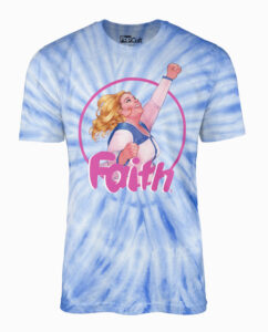 Valiant Faith Spiral Dye T-Shirt