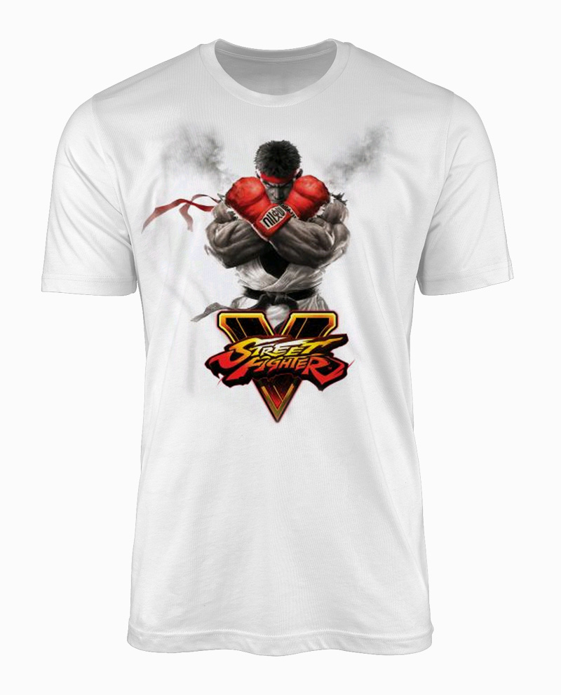 Street Fighter 5 Ryu T-Shirt | Pop Cult - Officially Licensed