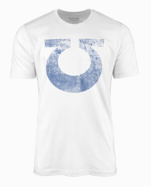 Warhammer 40K Ultramarine Space Marine Vintage White T-Shirt