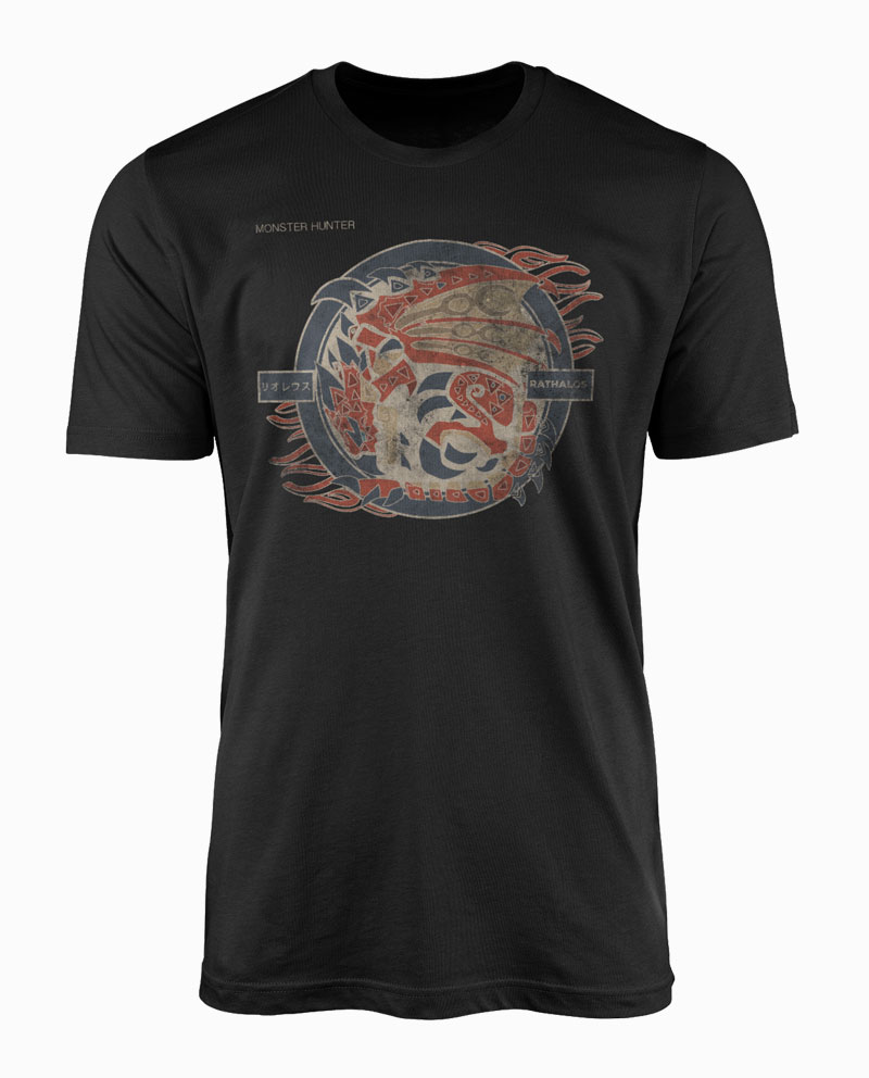 Monster Hunter Rathalos T-Shirt | Pop Cult - Officially Licensed 