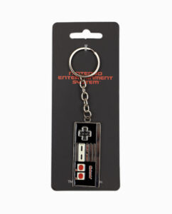 Nintendo Controller Metal Keychain