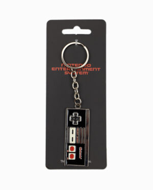 Nintendo Controller Metal Keychain