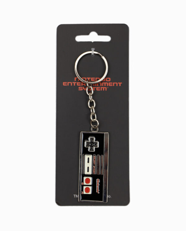 Nintendo Controller Metal Keychain