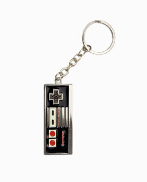 Nintendo Controller Metal Keychain