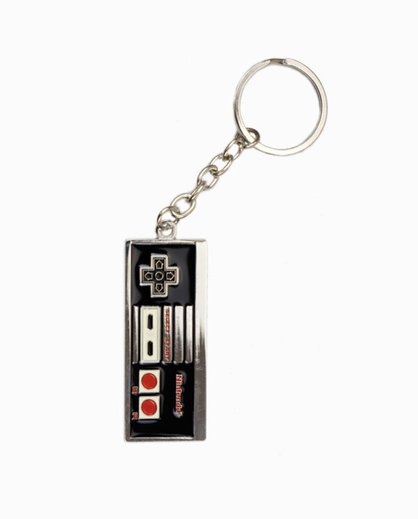 Nintendo Controller Metal Keychain